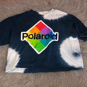 Polaroid crop top